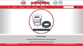 Detalle de www.sellosmecanicosacg.com.ar/